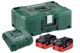 Metabo Basic-Set 2 x 18V LiHD  7.0Ah Battery Packs &  ASC Ultra Charger + MetaLoc Case (Class 9 Delivery) £300.00